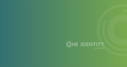 Titelbild OneIdentity by Quest